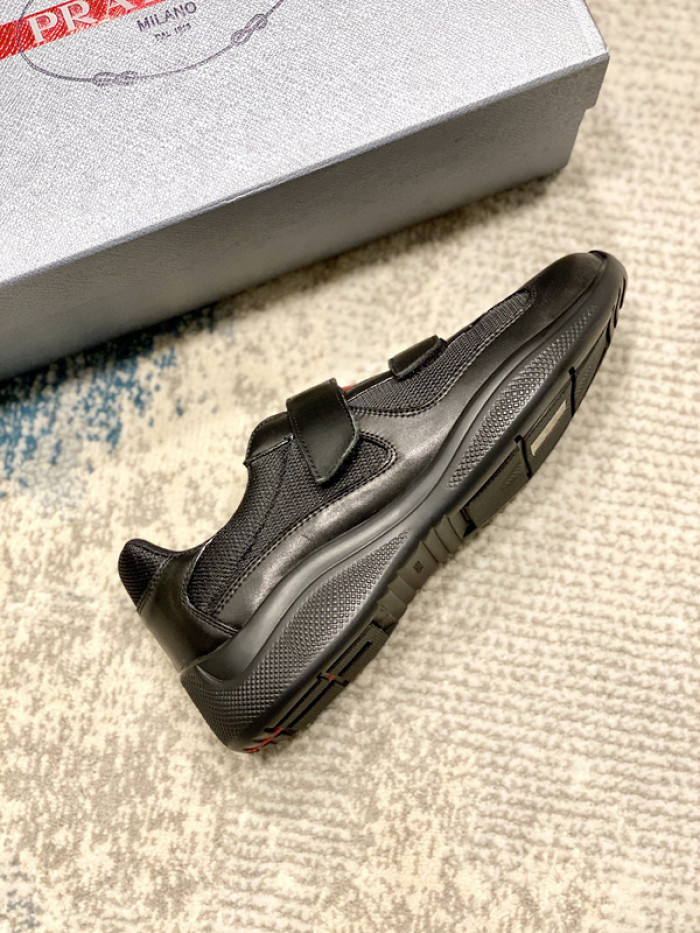 PRAD BLACK CUP BIKE FABRIC SNEAKERS