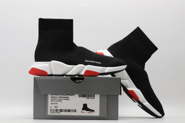 bl speed trainer sneakers sole black red 031503