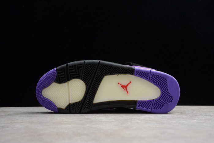 travis scott x air jordan 4 “purple” 308497-510