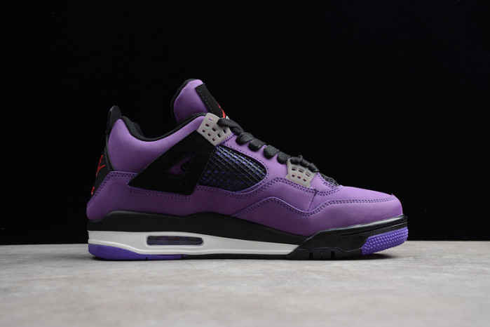 travis scott x air jordan 4 “purple” 308497-510