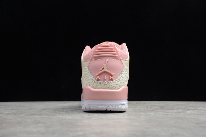 air jordan 3 retro sail rust pink ck9246-116