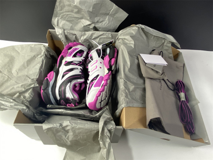 bl track led trainers sneaker black pink 062309