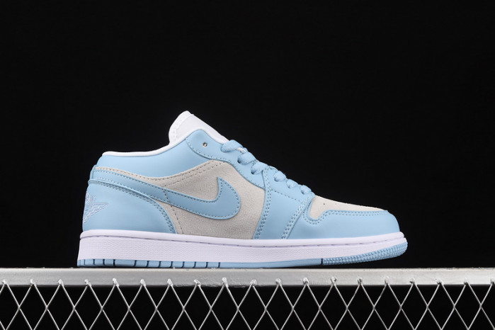 air jordan 1 low university blue wmns dc0774-050