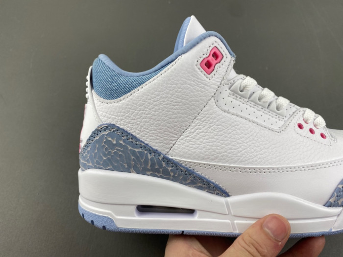 Air Jordan 3 GS "Denim/Pink Glow" HQ0784-101