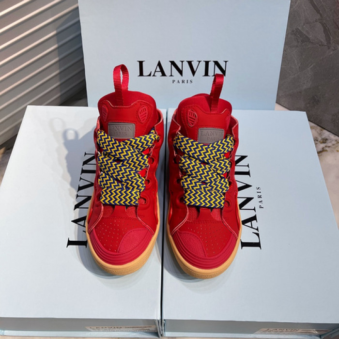 lanvin curb sneaker