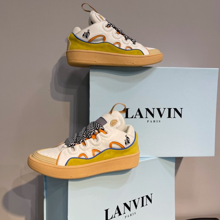 lanvin curb sneaker