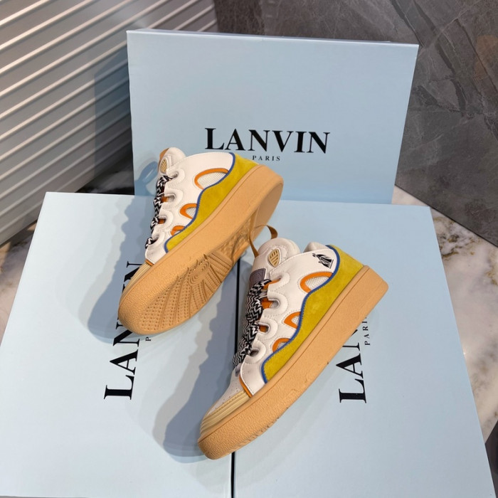 lanvin curb sneaker