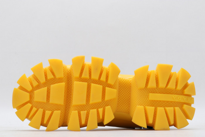 PRAD YELLOW BLACK SNEAKERS