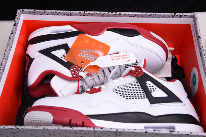 air jordan 4 retro fire red (2020) dc7770-160
