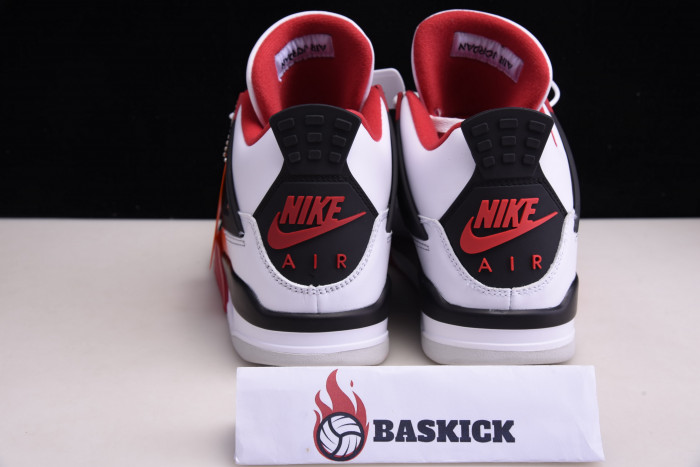 air jordan 4 retro fire red (2020) dc7770-160