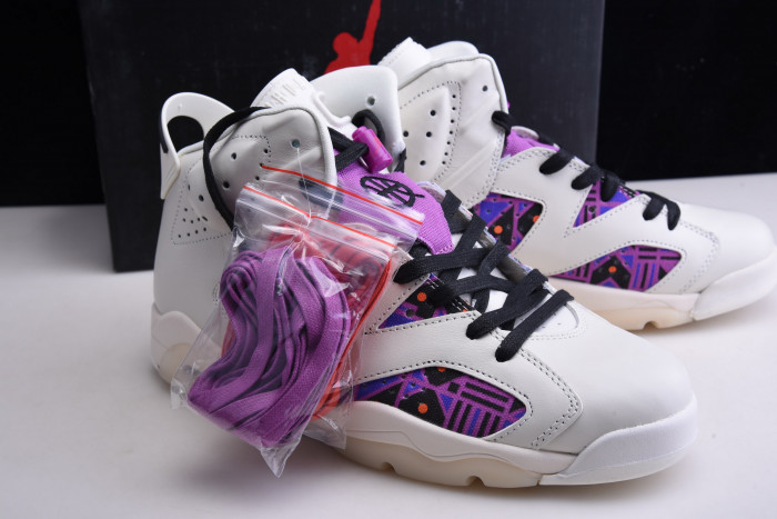 air jordan 6 retro quai54 sail black cz4152-101