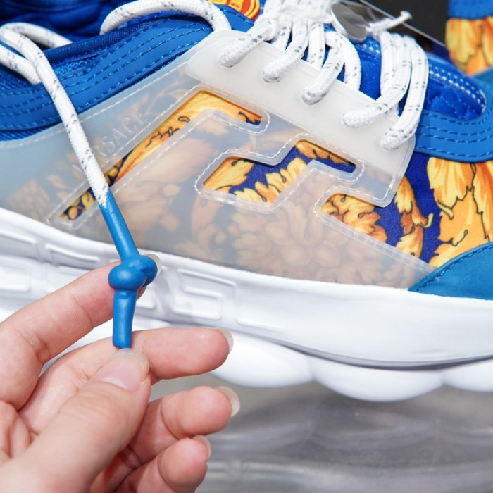 vse chain reaction blue sneaker