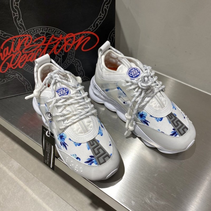 vse chain reaction white sneaker