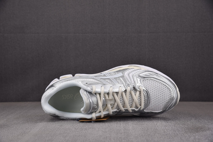 As1cs gel-kayano 14 jjjjound silver white 1201a457-100