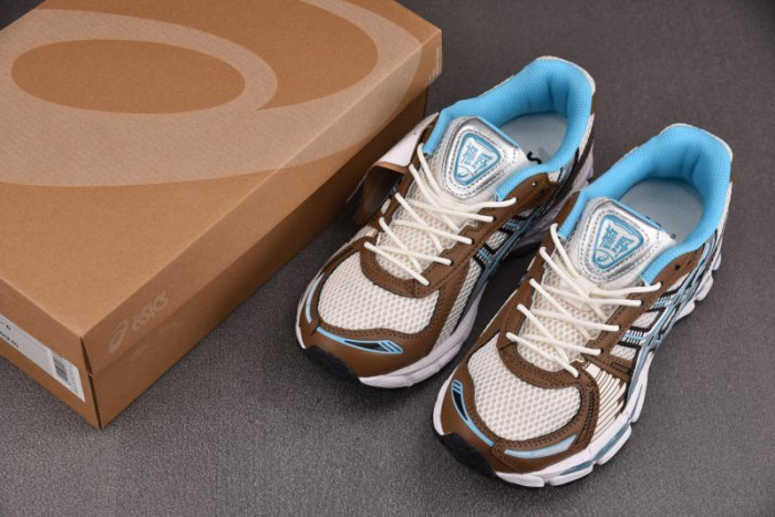 As1cs gel-kayano 12.1 brown blue 1203a827-101