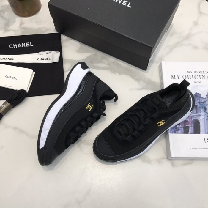 CHNEL LOW TOP TRAINER SNEAKERS