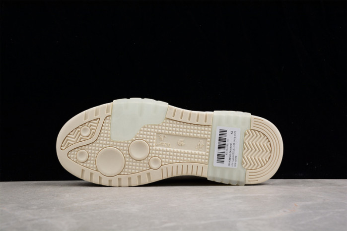 ofw out of office low-top leather sneakers 22100804