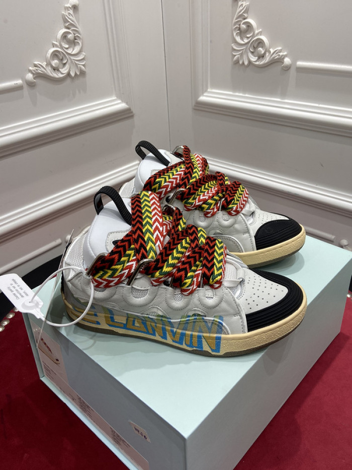 lanvin curb sneaker