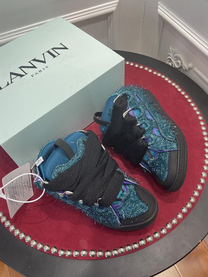 lanvin curb sneaker