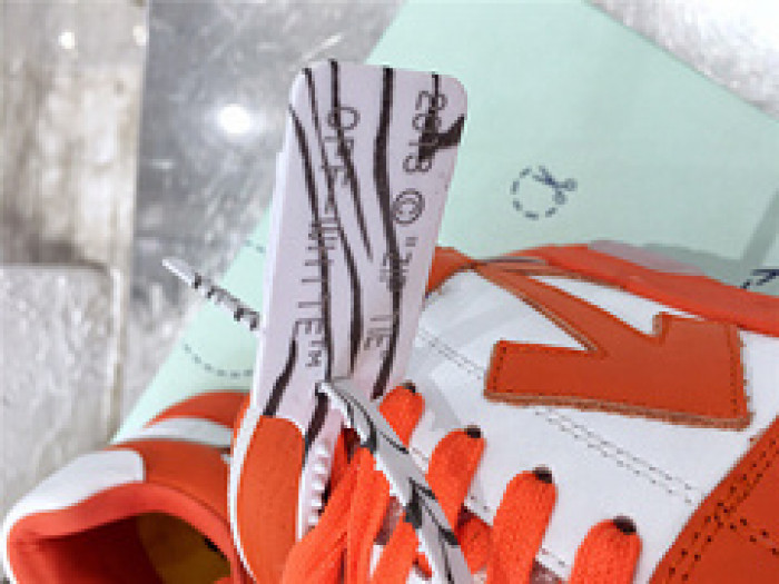 ofw out of office low-top leather sneakers