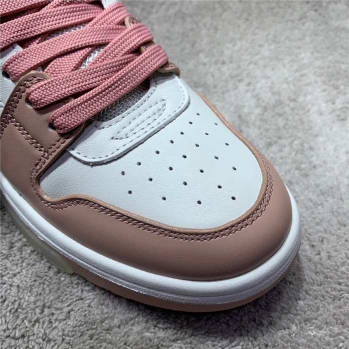 ofw out of office low-top leather sneakers