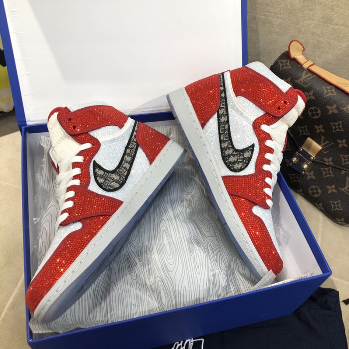 air jordan 1 high dr sneakers