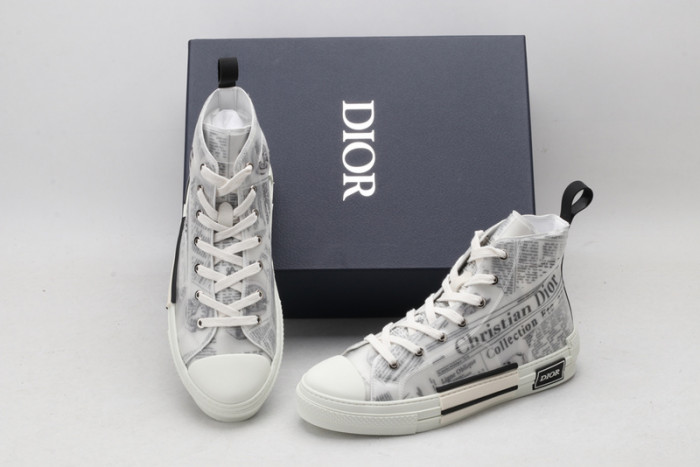 dr b23 high-top sneakers
