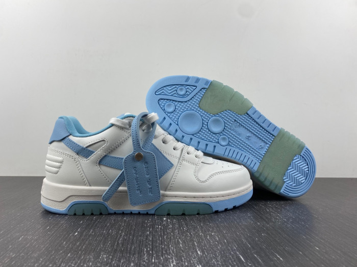 ofw out of office low-top leather sneakers 23053003