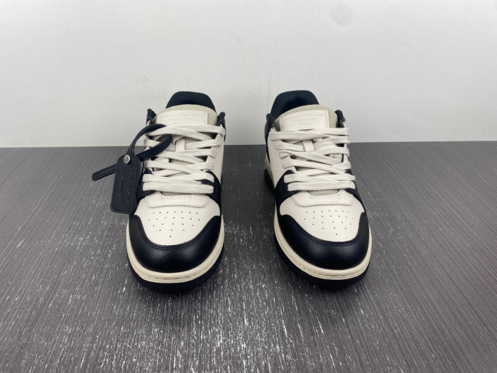 ofw out of office low-top leather sneakers