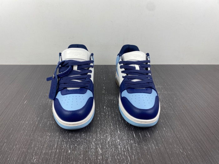 ofw out of office low-top leather sneakers