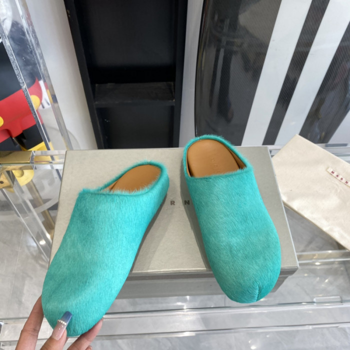 marni fussbett sabot loafers