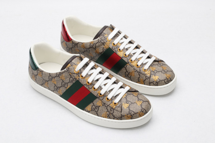gi ace embroidered low-top sneaker