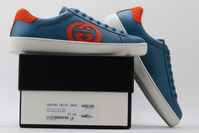 gi ace embroidered low-top sneaker