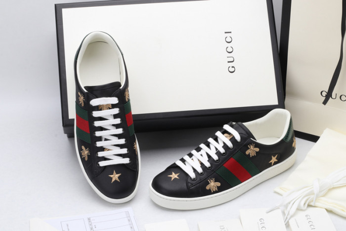 gi ace embroidered low-top sneaker