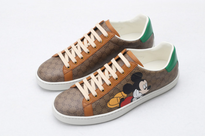 gi ace embroidered low-top sneaker