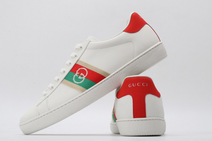 gi ace embroidered low-top sneaker