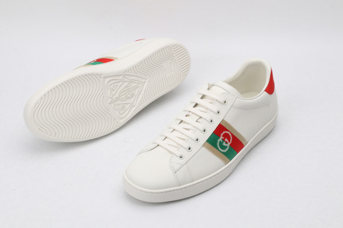 gi ace embroidered low-top sneaker