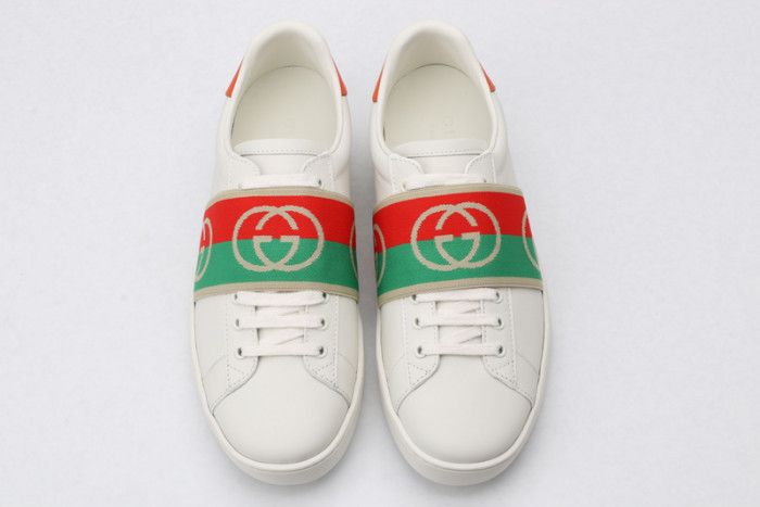 gi ace embroidered low-top sneaker
