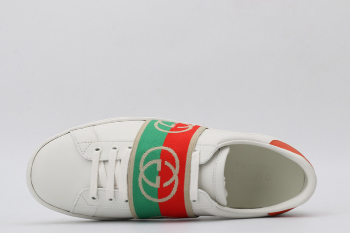 gi ace embroidered low-top sneaker