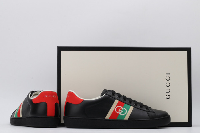 gi ace embroidered low-top sneaker