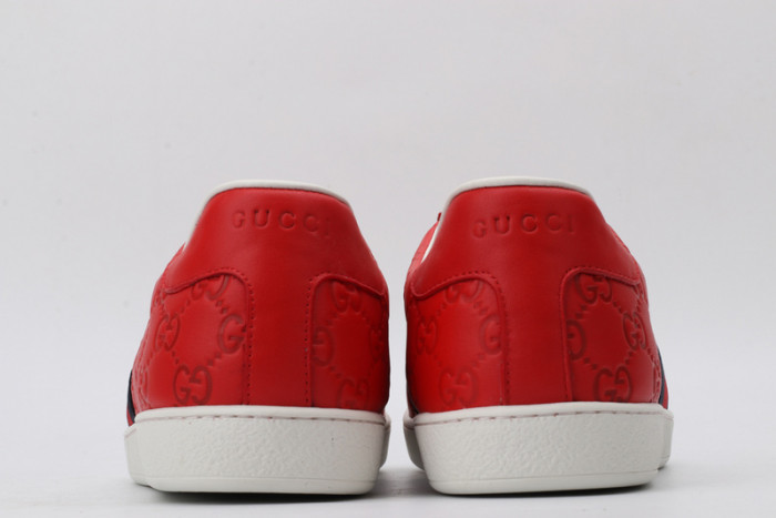 gi ace embroidered low-top sneaker