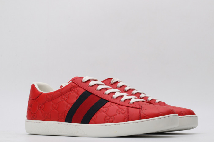 gi ace embroidered low-top sneaker