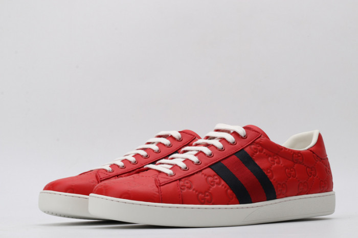 gi ace embroidered low-top sneaker