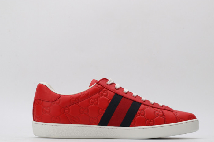 gi ace embroidered low-top sneaker