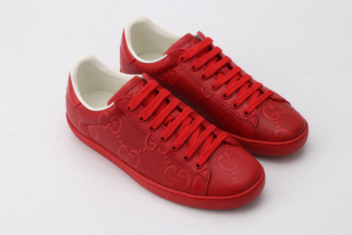 gi ace embroidered low-top sneaker