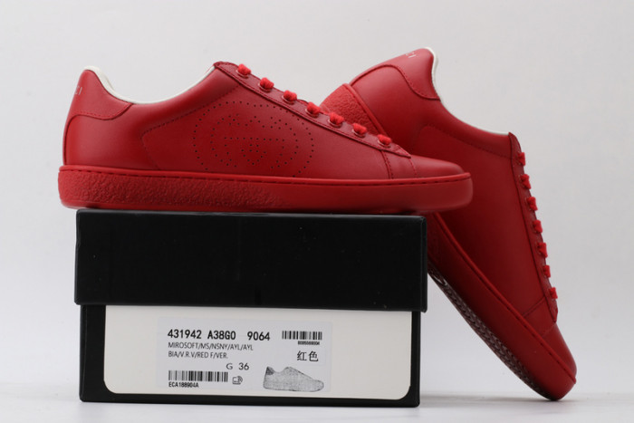 gi ace embroidered low-top sneaker