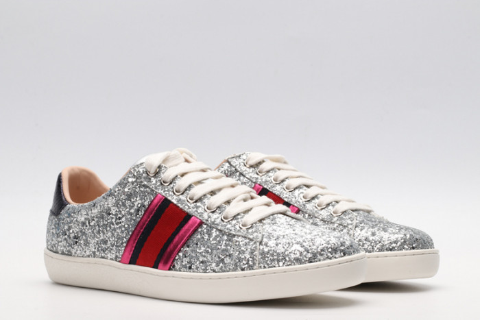 gi ace embroidered low-top sneaker