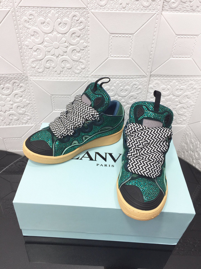 lanvin curb sneaker