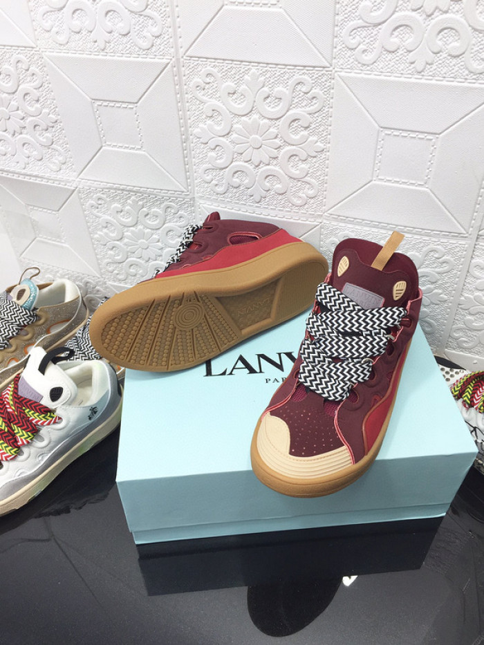 lanvin curb sneaker