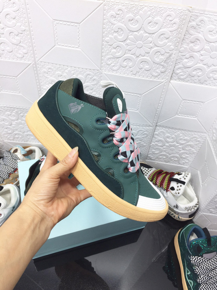 lanvin curb sneaker